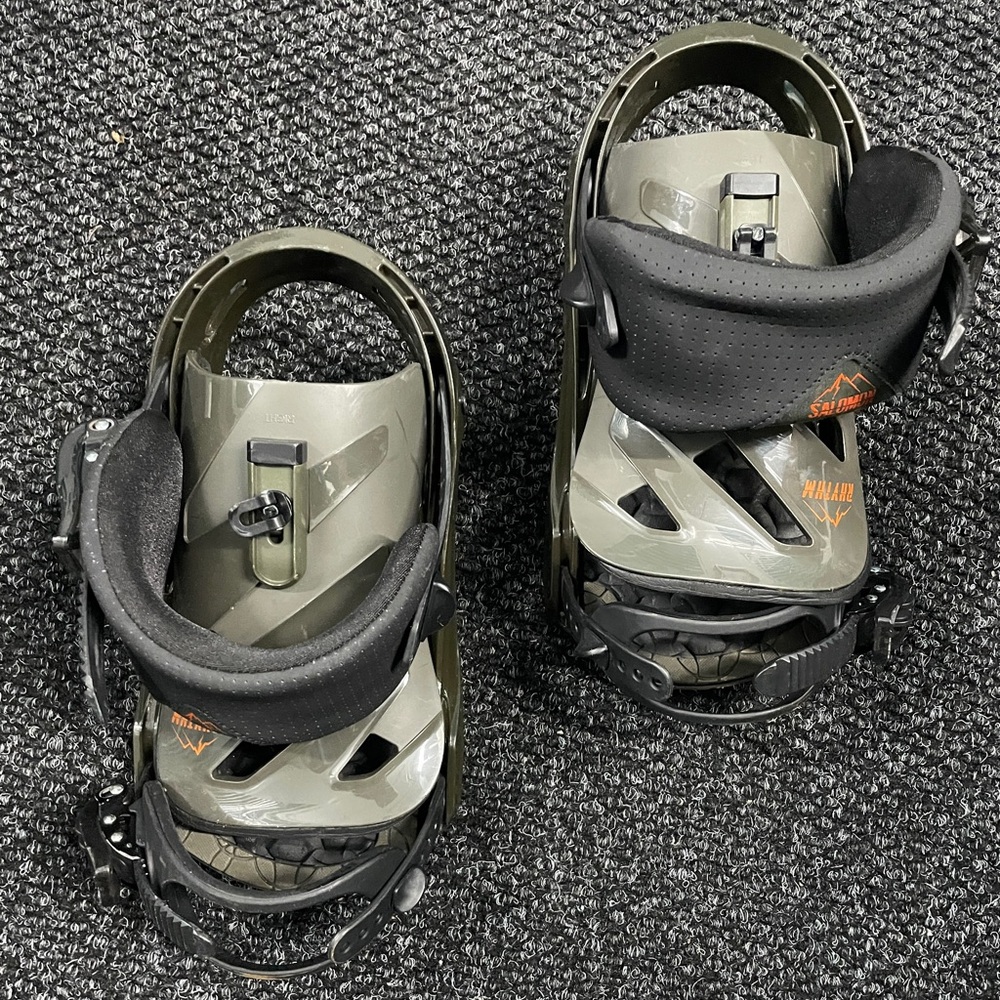 Salomon Rhythm Snowboard Bindings - Olive Green
